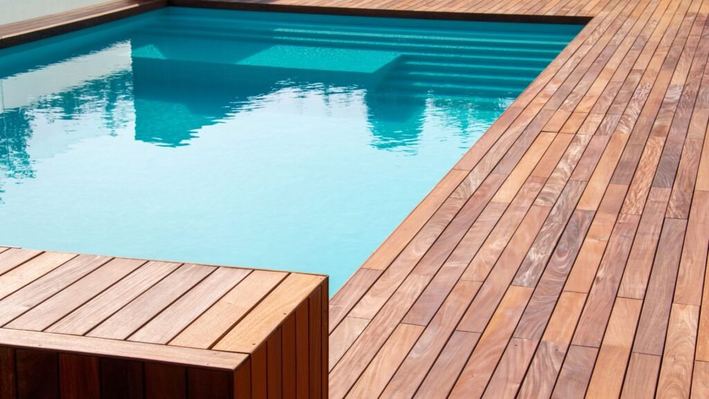 pool side decks finish in kapiti