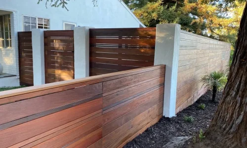 Stylish timber fencing lower hutt